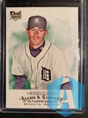 2009 Topps Allen and Ginter #316 Rick Porcello RC Rookie Tigers Red Sox Mets SP